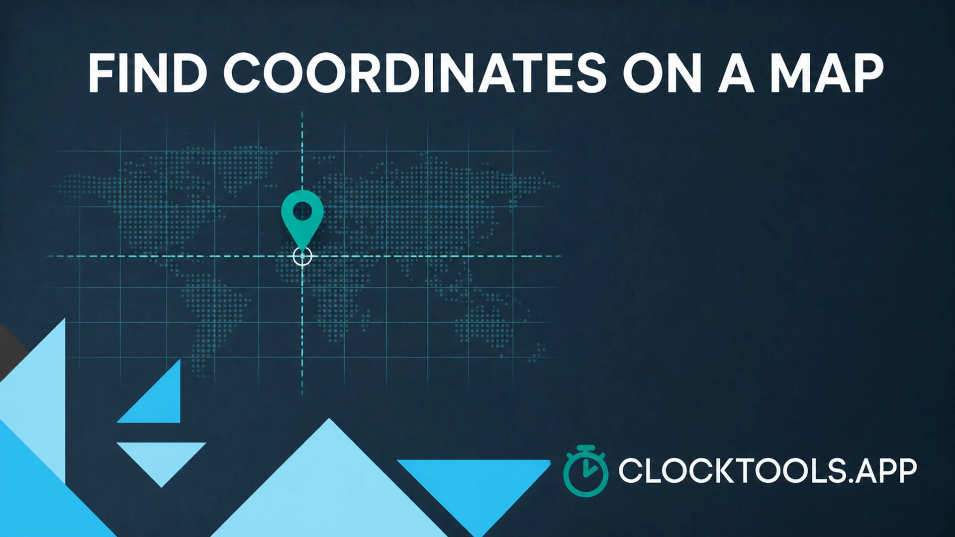 Encuentre coordenadas en una ilustración del mapa destacada para ClockTools