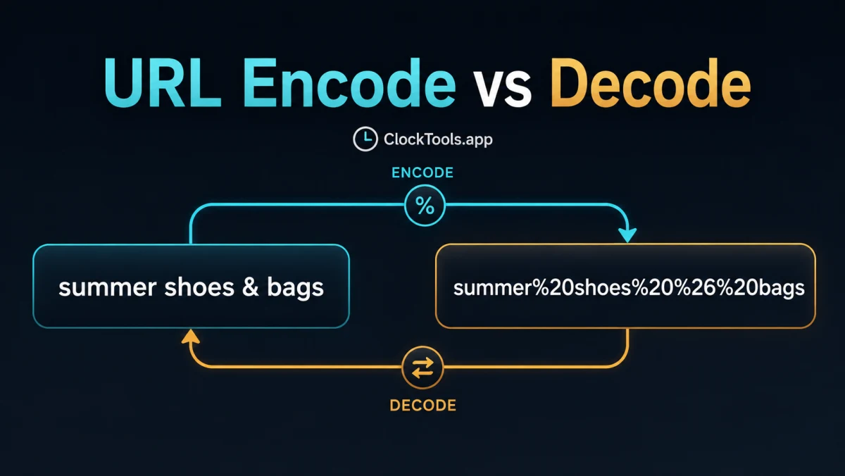 Editorial illustration for URL Encode vs Decode: What Is the Difference?