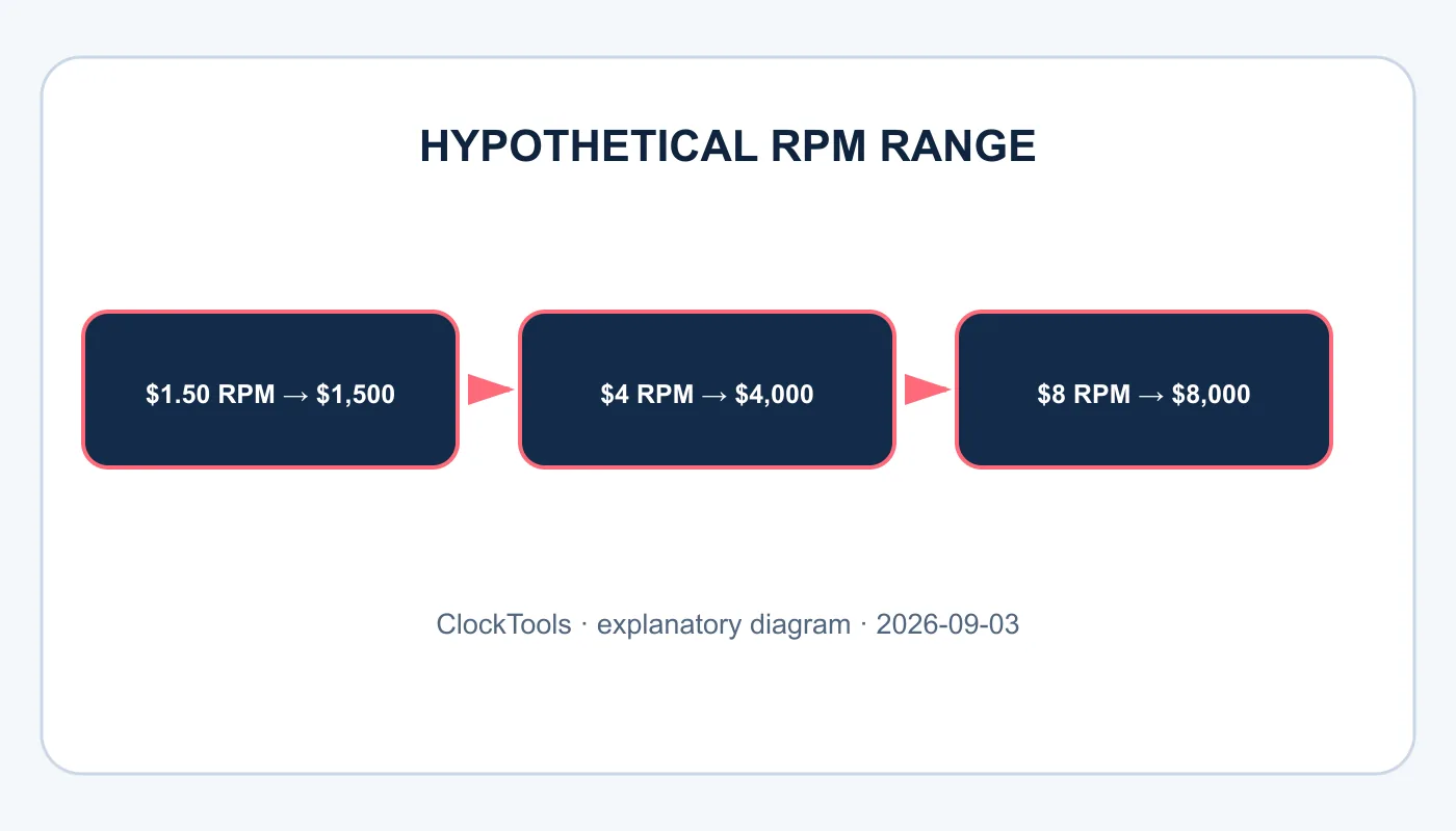 Diagramma di sensibilità RPM da un milione di visualizzazioni